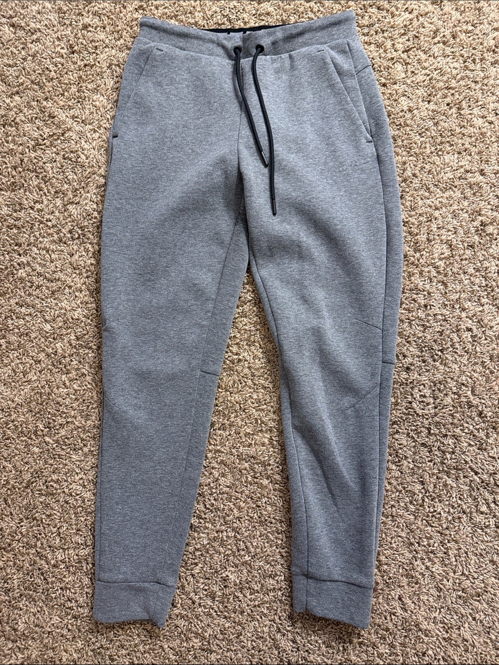 Russell Athletic Gray Jogger Sweatpants with Black Drawstring